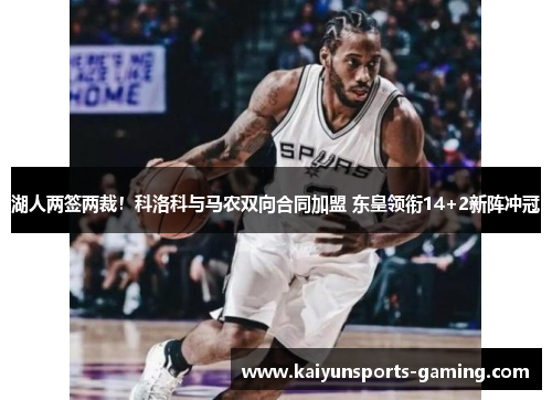 湖人两签两裁！科洛科与马农双向合同加盟 东皇领衔14+2新阵冲冠